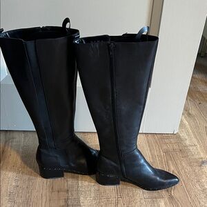 Sleek Black Over the Knee Women's Boots